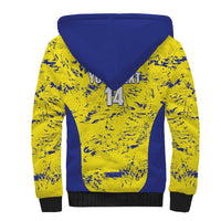 Defence Force Trinidad and Tobago Football Custom Sherpa Hoodie Go Teteron Boy Grunge Vibe - Wonder Print Shop