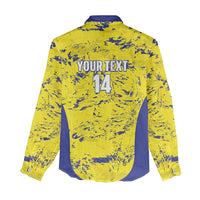 Defence Force Trinidad and Tobago Football Custom Women Casual Shirt Go Teteron Boy Grunge Vibe - Wonder Print Shop