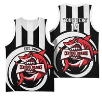 Central Trinidad and Tobago Football Custom Basketball Jersey Come On Sharks Est 2012 - Wonder Print Shop