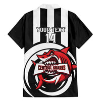 Central Trinidad and Tobago Football Custom Family Matching Off Shoulder Short Dress and Hawaiian Shirt Come On Sharks Est 2012 - Wonder Print Shop
