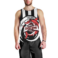 Central Trinidad and Tobago Football Custom Men Tank Top Come On Sharks Est 2012 - Wonder Print Shop