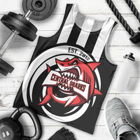 Central Trinidad and Tobago Football Custom Men Tank Top Come On Sharks Est 2012 - Wonder Print Shop