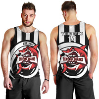 Central Trinidad and Tobago Football Custom Men Tank Top Come On Sharks Est 2012 - Wonder Print Shop
