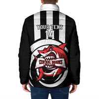 Central Trinidad and Tobago Football Custom Padded Jacket Come On Sharks Est 2012 - Wonder Print Shop