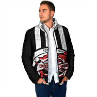 Central Trinidad and Tobago Football Custom Padded Jacket Come On Sharks Est 2012 - Wonder Print Shop