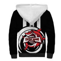 Central Trinidad and Tobago Football Custom Sherpa Hoodie Come On Sharks Est 2012 - Wonder Print Shop