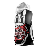 Central Trinidad and Tobago Football Custom Sleeveless Hoodie Come On Sharks Est 2012 - Wonder Print Shop