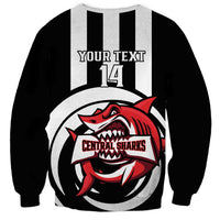 Central Trinidad and Tobago Football Custom Sweatshirt Come On Sharks Est 2012 - Wonder Print Shop