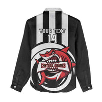 Central Trinidad and Tobago Football Custom Women Casual Shirt Come On Sharks Est 2012 - Wonder Print Shop