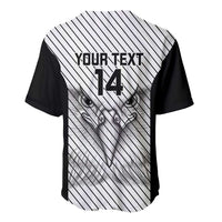 Cavalier Jamaica Football Custom Baseball Jersey Come On Eagles - Wonder Print Shop