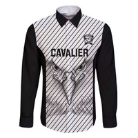 Cavalier Jamaica Football Custom Family Matching Off The Shoulder Long Sleeve Dress and Hawaiian Shirt Come On Eagles - Wonder Print Shop