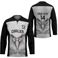 Cavalier Jamaica Football Custom Hockey Jersey Come On Eagles - Wonder Print Shop