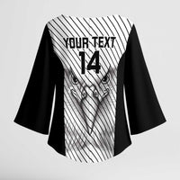 Cavalier Jamaica Football Custom Kimono Sleeve Blouse Come On Eagles - Wonder Print Shop