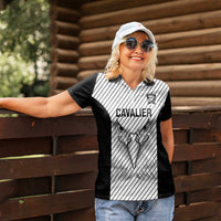 Cavalier Jamaica Football Custom Women Polo Shirt Come On Eagles - Wonder Print Shop