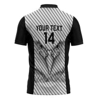 Cavalier Jamaica Football Custom Zipper Polo Shirt Come On Eagles - Wonder Print Shop