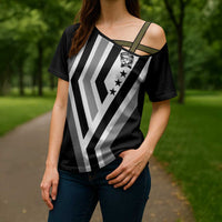 Cavalier Jamaica Football Custom Cross Shoulder Shirt Est 1962 Go Champions - Wonder Print Shop