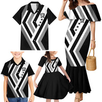 Cavalier Jamaica Football Custom Family Matching Mermaid Dress and Hawaiian Shirt Est 1962 Go Champions - Wonder Print Shop