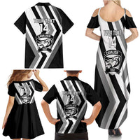 Cavalier Jamaica Football Custom Family Matching Summer Maxi Dress and Hawaiian Shirt Est 1962 Go Champions - Wonder Print Shop