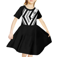 Cavalier Jamaica Football Custom Kid Short Sleeve Dress Est 1962 Go Champions - Wonder Print Shop