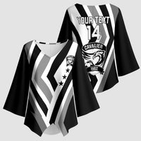 Cavalier Jamaica Football Custom Kimono Sleeve Blouse Est 1962 Go Champions - Wonder Print Shop