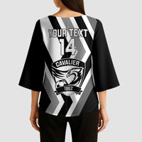 Cavalier Jamaica Football Custom Kimono Sleeve Blouse Est 1962 Go Champions - Wonder Print Shop