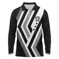 Cavalier Jamaica Football Custom Long Sleeve Polo Shirt Est 1962 Go Champions - Wonder Print Shop