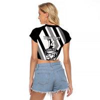 Cavalier Jamaica Football Custom Raglan Cropped T Shirt Est 1962 Go Champions - Wonder Print Shop