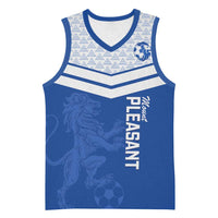 Mount Pleasant Jamaica Football Custom Basketball Jersey Come On Stush - Wonder Print Shop