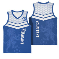 Mount Pleasant Jamaica Football Custom Basketball Jersey Come On Stush - Wonder Print Shop