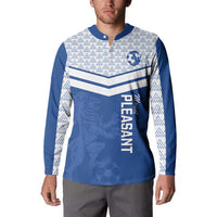 Mount Pleasant Jamaica Football Custom Button Sweatshirt Come On Stush - Wonder Print Shop