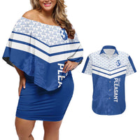 Mount Pleasant Jamaica Football Custom Couples Matching Off Shoulder Short Dress and Hawaiian Shirt Come On Stush - Wonder Print Shop