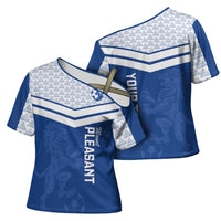 Mount Pleasant Jamaica Football Custom Cross Shoulder Shirt Come On Stush - Wonder Print Shop