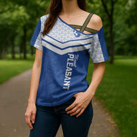 Mount Pleasant Jamaica Football Custom Cross Shoulder Shirt Come On Stush - Wonder Print Shop