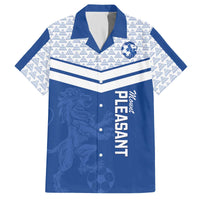 Mount Pleasant Jamaica Football Custom Family Matching Off The Shoulder Long Sleeve Dress and Hawaiian Shirt Come On Stush - Wonder Print Shop