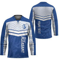 Mount Pleasant Jamaica Football Custom Hockey Jersey Come On Stush - Wonder Print Shop