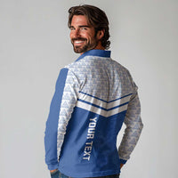 Mount Pleasant Jamaica Football Custom Long Sleeve Polo Shirt Come On Stush - Wonder Print Shop