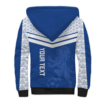 Mount Pleasant Jamaica Football Custom Sherpa Hoodie Come On Stush - Wonder Print Shop