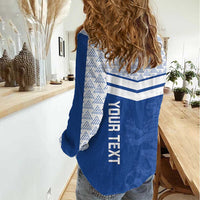 Mount Pleasant Jamaica Football Custom Women Casual Shirt Come On Stush - Wonder Print Shop