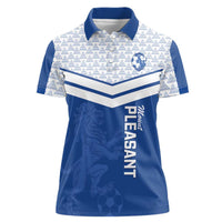 Mount Pleasant Jamaica Football Custom Women Polo Shirt Come On Stush - Wonder Print Shop