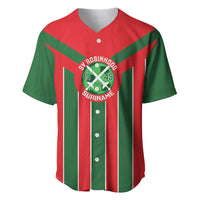 Robinhood Suriname Football Custom Baseball Jersey Go Geen Strijd - Wonder Print Shop