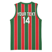 Robinhood Suriname Football Custom Basketball Jersey Go Geen Strijd - Wonder Print Shop
