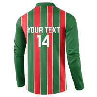 Robinhood Suriname Football Custom Button Sweatshirt Go Geen Strijd - Wonder Print Shop