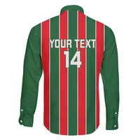 Robinhood Suriname Football Custom Family Matching Tank Maxi Dress and Hawaiian Shirt Go Geen Strijd - Wonder Print Shop