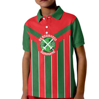 Robinhood Suriname Football Custom Kid Polo Shirt Go Geen Strijd - Wonder Print Shop
