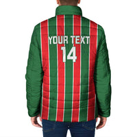 Robinhood Suriname Football Custom Padded Jacket Go Geen Strijd - Wonder Print Shop