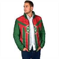 Robinhood Suriname Football Custom Padded Jacket Go Geen Strijd - Wonder Print Shop