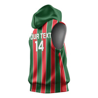 Robinhood Suriname Football Custom Sleeveless Hoodie Go Geen Strijd - Wonder Print Shop