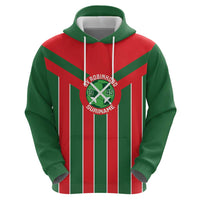 Robinhood Suriname Football Custom Zip Hoodie Go Geen Strijd - Wonder Print Shop