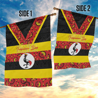 Uganda Independence Day Garden Flag Ugandan Kitenge African Pattern