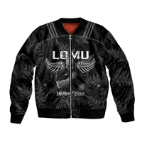 New Zealand Silver Fern Rugby Bomber Jacket Aotearoa Godfather Proud Gone But Never Forgotten - Wonder Print Shop